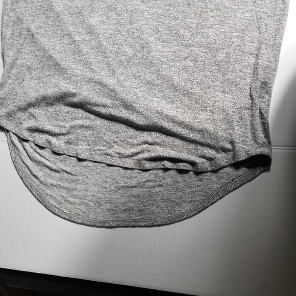 NWOT NATURAL LIFE WOMEN'S OPEN BACK GRAY SHORT SLEEVE BLOUSE SIZE LARGE - Picture 11 of 11